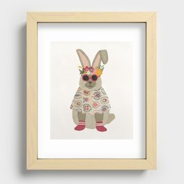 Mister Rabbit Recessed Framed Print