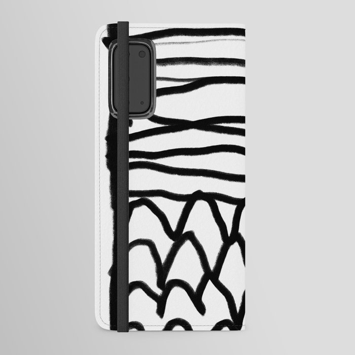 Minimal Art. Abstract 50 Android Wallet Case