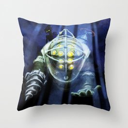 Welome to Rapture Throw Pillow