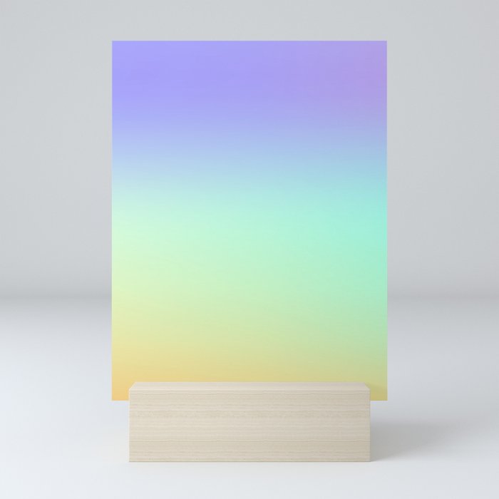 29 Plain Gradient Aesthetic 220629 Minimalist Art Valourine Digital  Mini Art Print