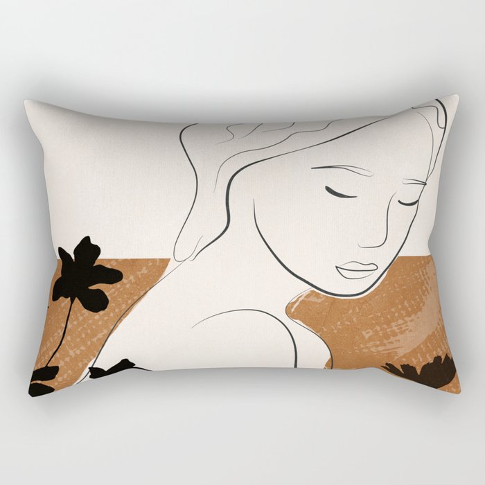 Gentle Beauty 2 Rectangular Pillow