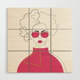 Style The Pink Wood Wall Art