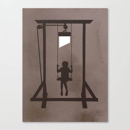 Swing Blade Canvas Print