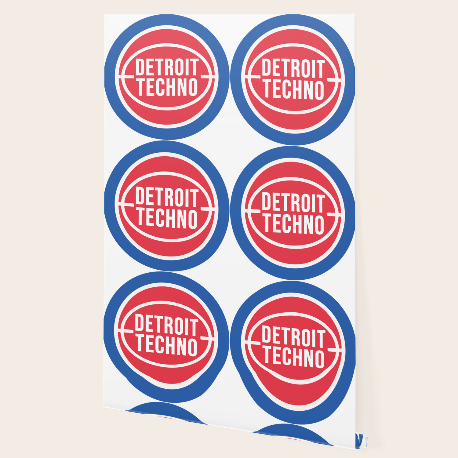 Detroit Techno Pistons Wallpaper By Designsbyrebeccamich Society6