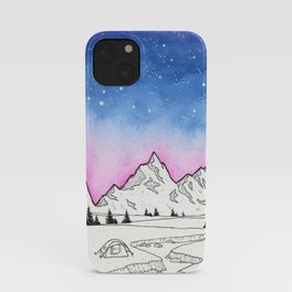 Camping Under The Stars iPhone Case
