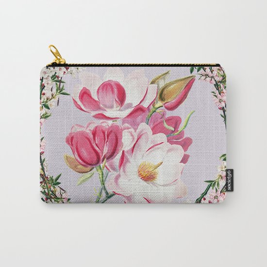 More flowering Carry-All Pouch