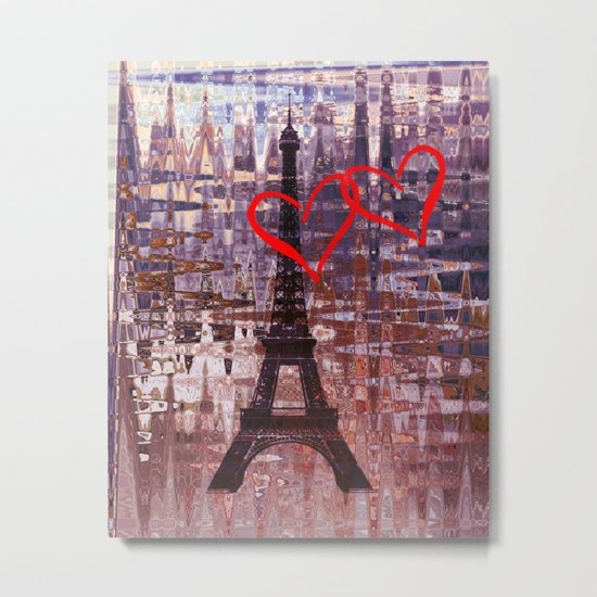 Evening in Paris Metal Print
