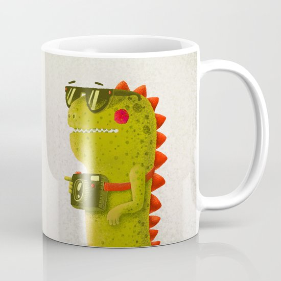 Dino touristo (olive) Mug
