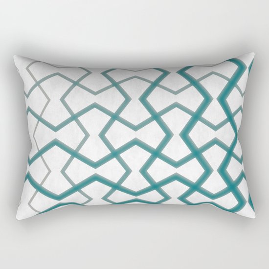 Biscay Bay Under Marble Tiles Rectangular Pillow
