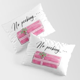 Pink Christmas gifts Pillow Sham
