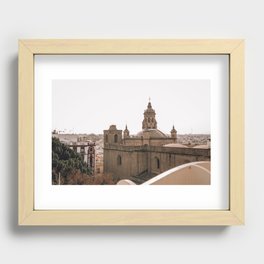 Skyline of Seville - Travel fine art photography by Steef Jansen - Andalucia  Recessed Framed Print