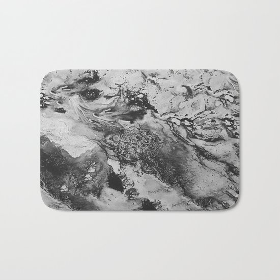 White: Paint Bath Mat