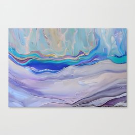 The Amethyst Caves: Dreamscape Painting Collection Canvas Print