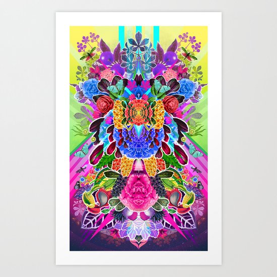 Flower Explosion Art Print