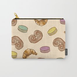 A Delightful Assortment of French Pastries Carry-All Pouch