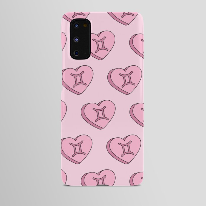 Gemini Candy Hearts Android Case
