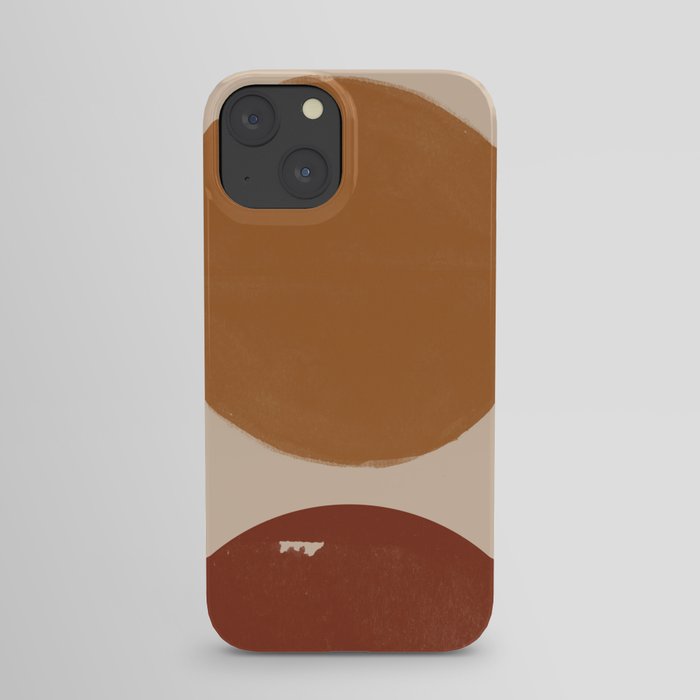 Burnt Orange Sun, New Boho iPhone Case