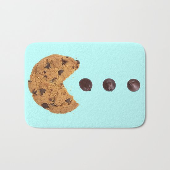 PACKMAN COOKIE Bath Mat