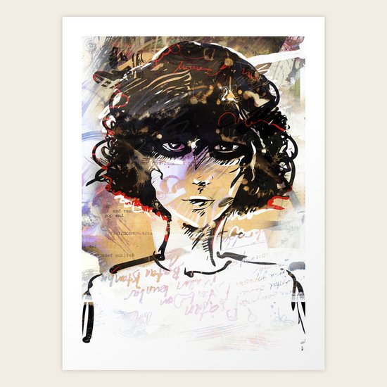 Girl Art Print