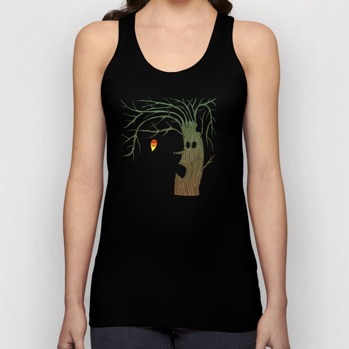 Tree and leaf Tank Top