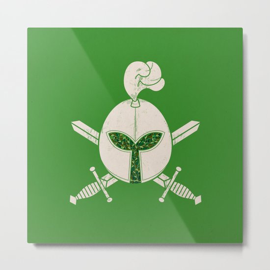 Plant Protector Metal Print