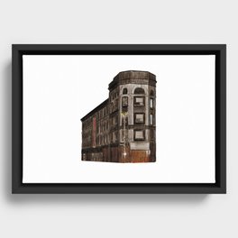 RODIER BUILDING Framed Canvas