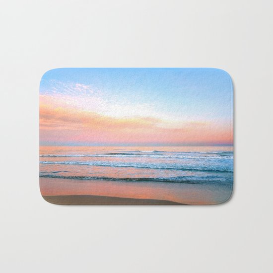 Pastel Ocean Bath Mat