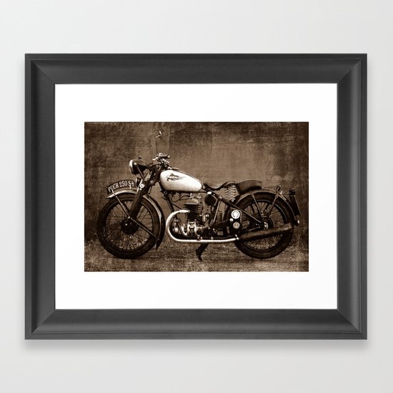 Puch S4 Framed Art Print