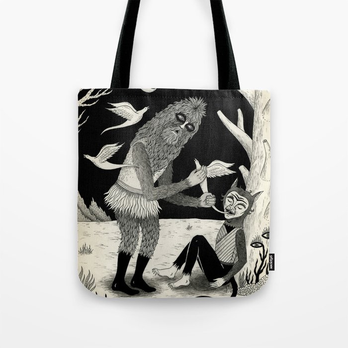 Thievery in the Woods Tote Bag