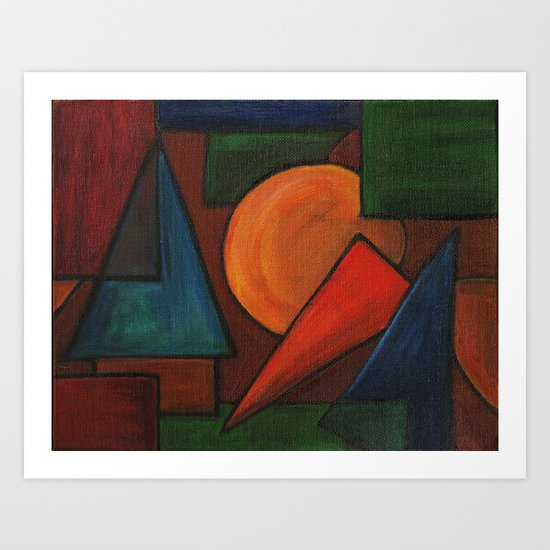 Interlocution I Art Print