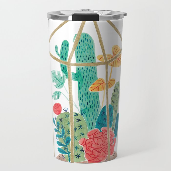 Cactus Terrarium Travel Mug