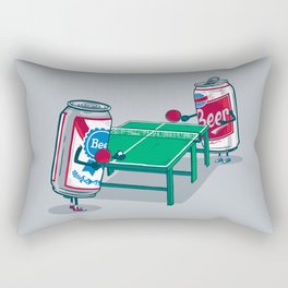 Beer Pong Rectangular Pillow