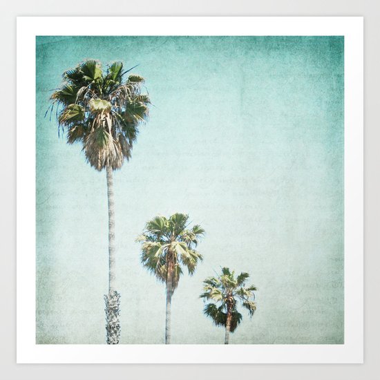 Letters From Those Sunny Days Art Print