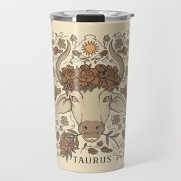 Taurus, The Bull Travel Mug