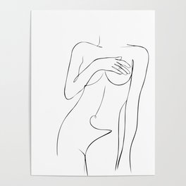 Woman Naked  Poster