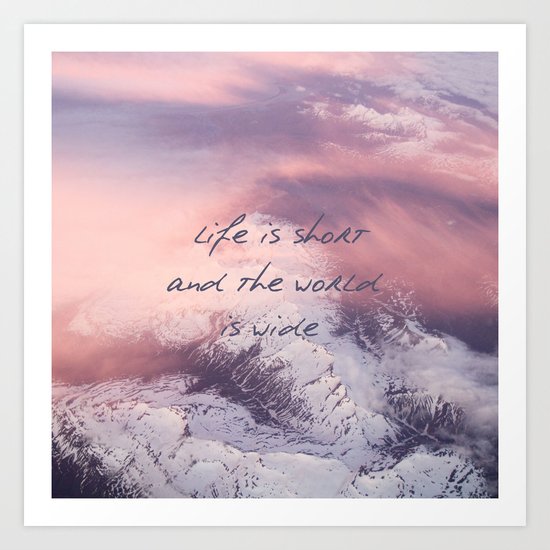 World is wide Art Print