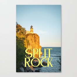 Split Rock Canvas Print