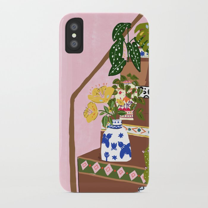 bohemian stairs iphone case