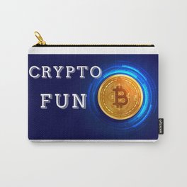 Crypto fun currency  Carry-All Pouch