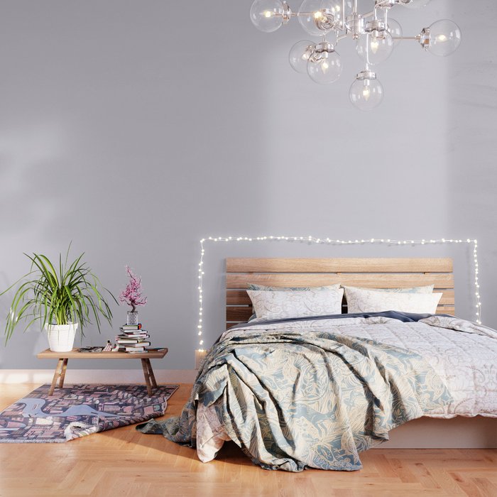 Sherwin Williams Trending Colors Of 2019 Elation Soft Pastel Lilac Purple Sw 6827 Solid Color Wallpaper By Simplysolids