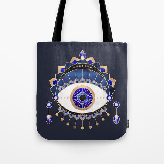 Blue Eye Tote Bag