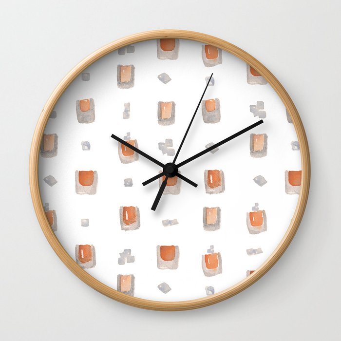 Iced Coffee Cold Frappe/Frappé Wall Clock