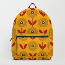 Gira Pattern V - Retro Flowers Series Backpack