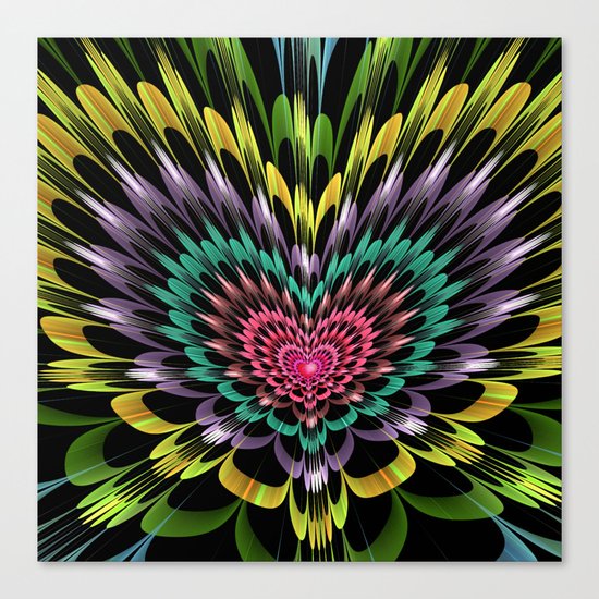 My heart explodes for you Canvas Print