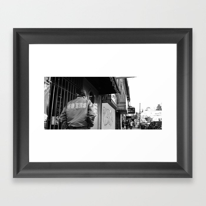49ers Framed Art Print