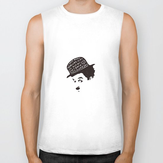 Charlie Chaplin Biker Tank