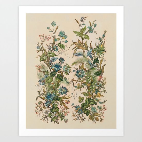 Summer flowers II Art Print