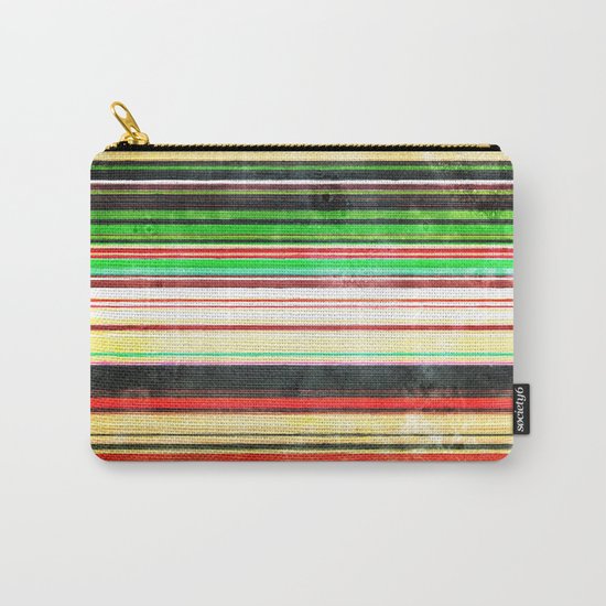 Vintage Stripes Carry-All Pouch
