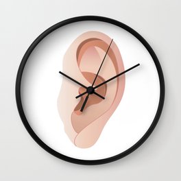 Ear Wall Clock