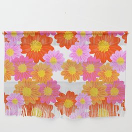 Bright Summer Flowers Wall Hanging